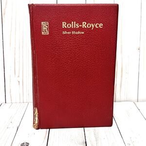 Rolls Royce Silver Shadow Handbook 1968 TSD 2436 OEM Vintage